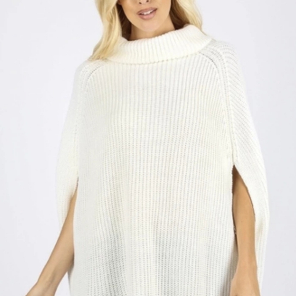 Turtleneck Poncho